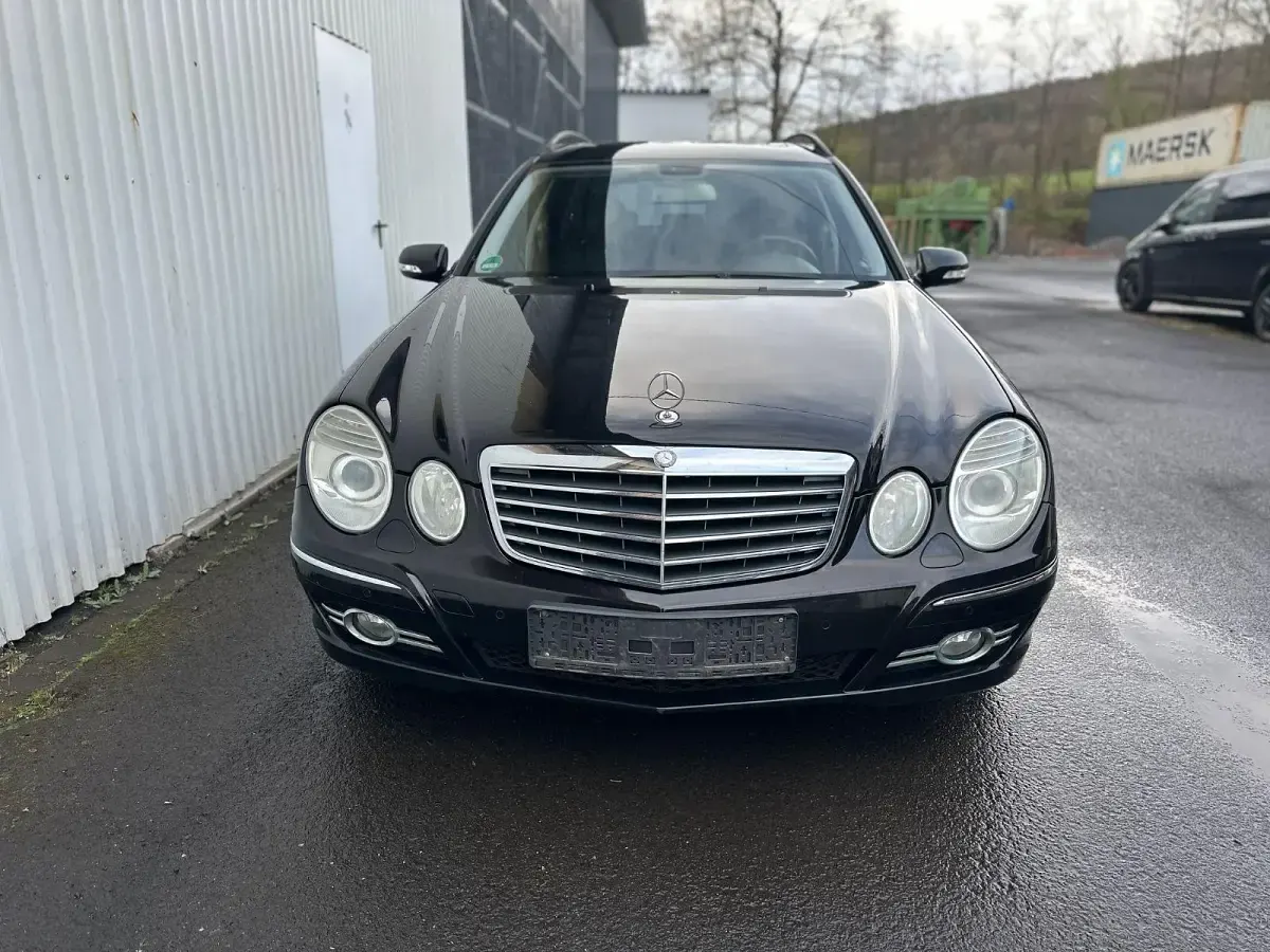 Brugt Mercedes E220 170 HK (125 kW) 2008 Sort Stationcar
