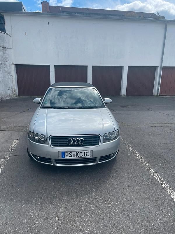 Silber Gebraucht 2003 Audi A4 Cabriolet Cabrio | 5.555 € (Etwas zu teuer) - Bild 1/4
