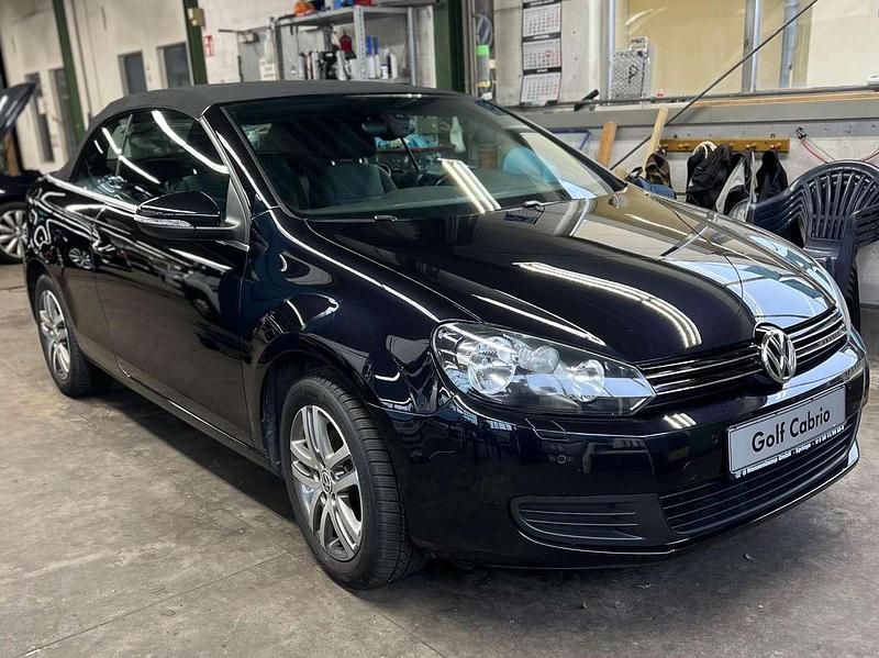 Gebraucht VW Golf Cabriolet 122 PS (89 kW) 2012 Schwarz Cabrio