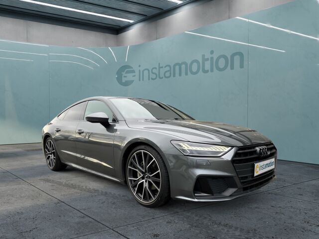 Grau Gebraucht 2020 Audi A7 Sportback Basis Kleinwagen | 48.677 € (Teuer) - Bild 1/2