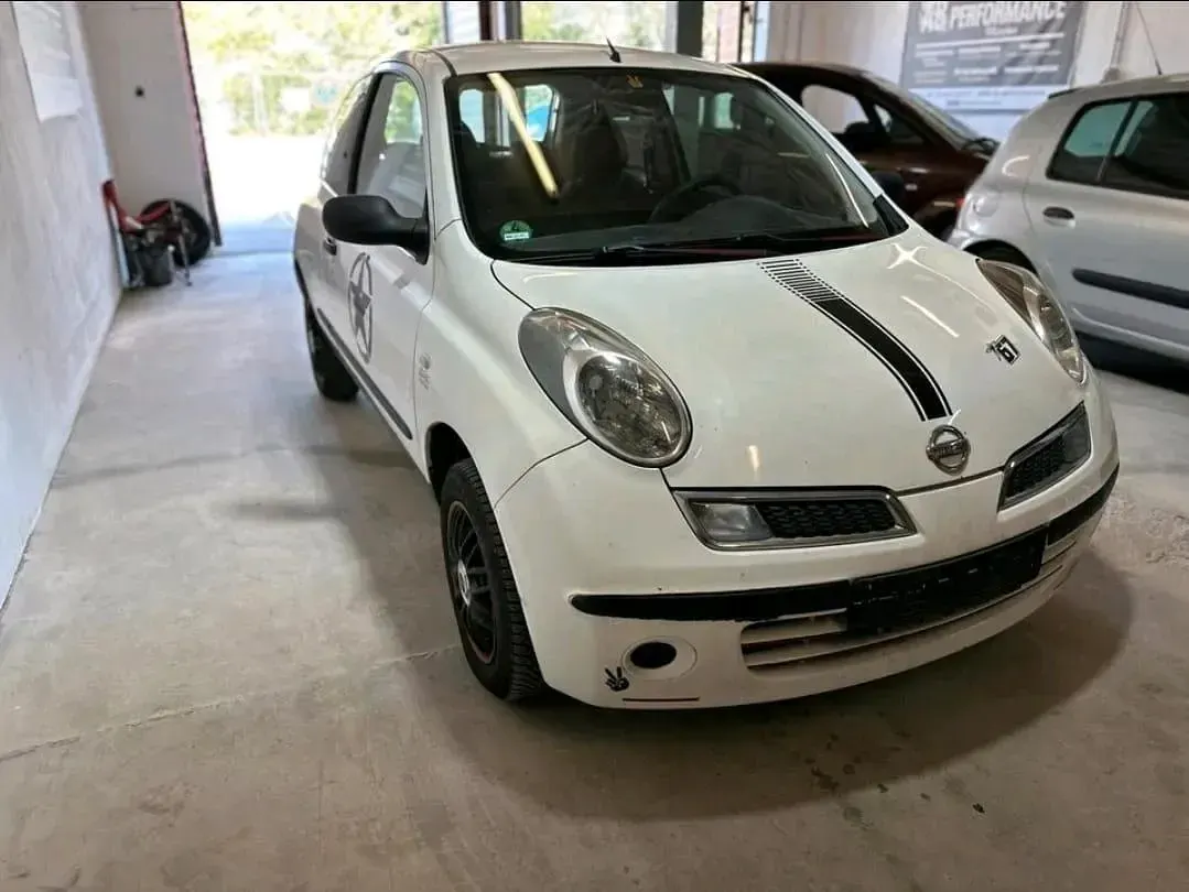 Gebraucht Nissan Micra 65 PS (47 kW) 2007 Weiß Kleinwagen