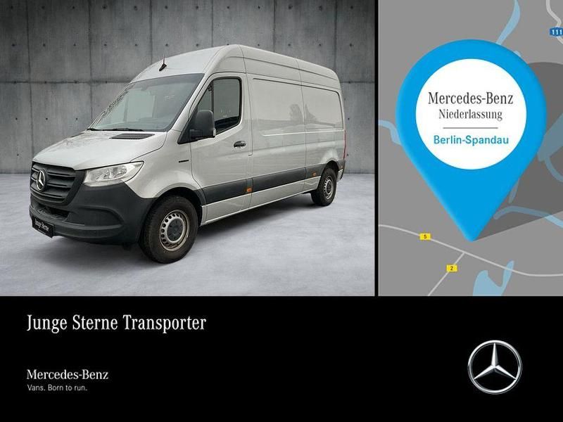 Silber Gebraucht 2022 Mercedes E-Sprinter Van | 21.396 € (Fairer Preis) - Bild 1/4