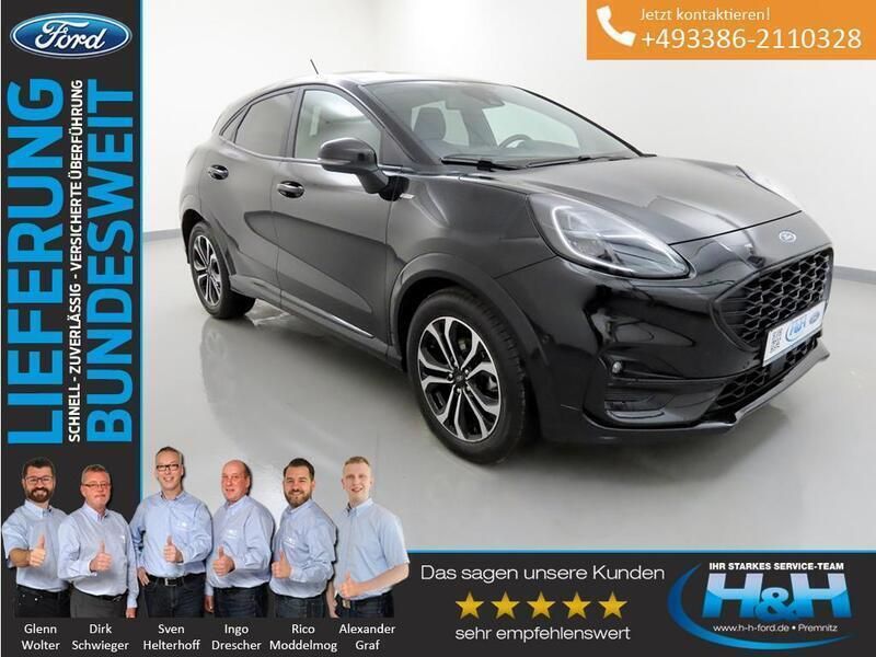Schwarz Gebraucht 2021 Ford Puma ST-Line SUV | 18.540 € (Fairer Preis) - Bild 1/4