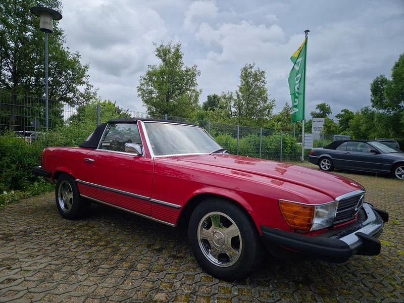 Rot Gebraucht 1975 Mercedes SL450 Cabrio | 10.500 € - Bild 1/4