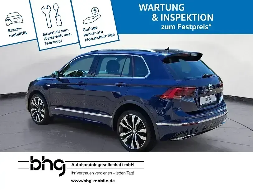 Gebraucht VW Tiguan Highline 220 PS (161 kW) 2018 Blau SUV