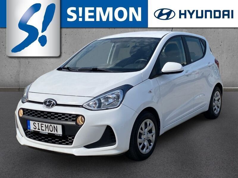 Weiss Gebraucht 2019 Hyundai i10 Trend Kleinwagen | 9.990 € (Fairer Preis) - Bild 1/4