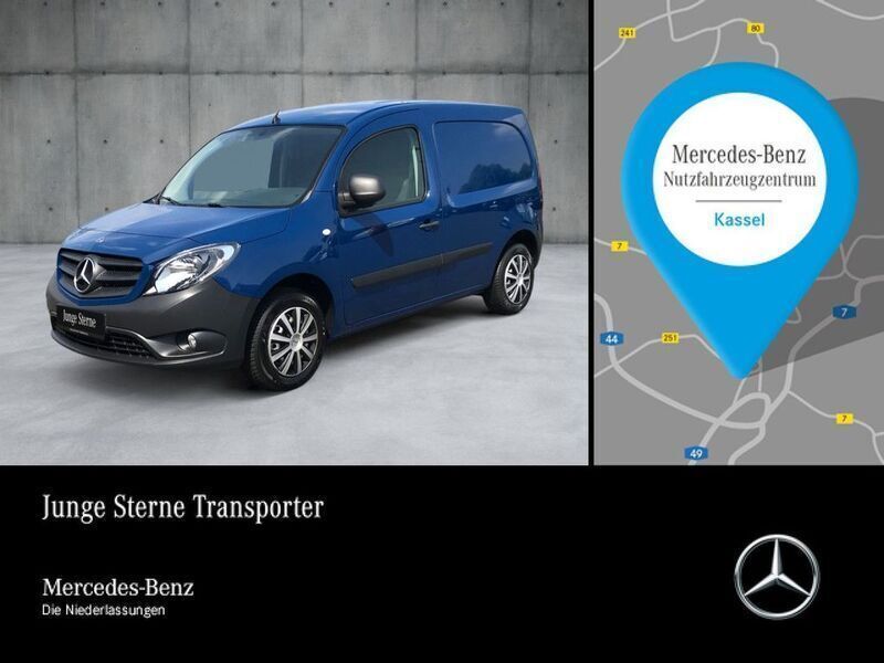 Blau Gebraucht 2021 Mercedes Citan 108 Van / Kleinbus | 14.268 € (Fairer Preis) - Bild 1/4
