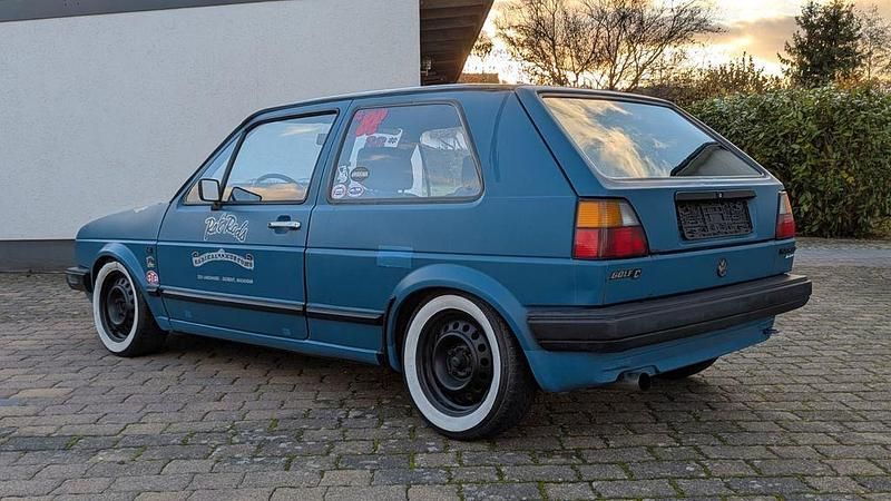 Gebraucht VW Golf II 69 PS (50 kW) 1988 Blau Kleinwagen