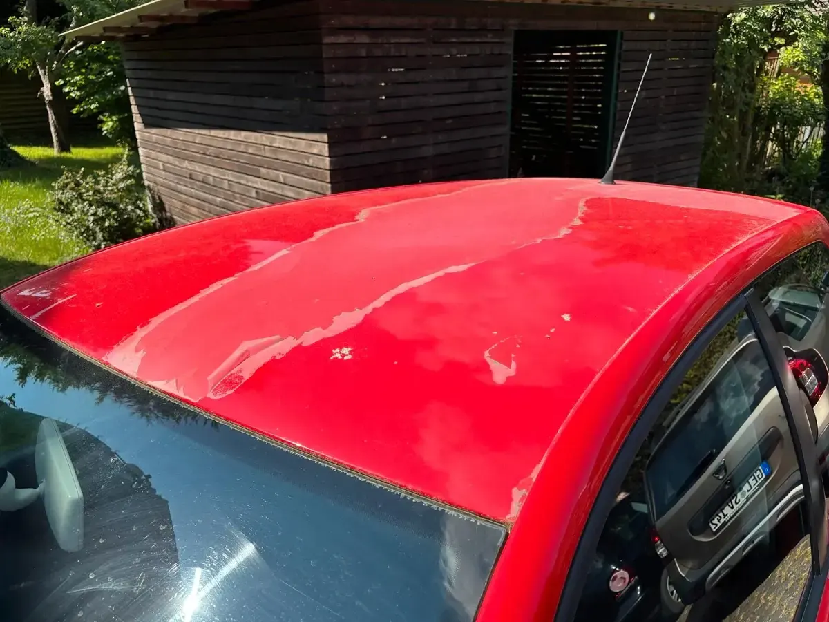 Gebraucht VW Polo 64 PS (47 kW) 2003 Rot Kleinwagen