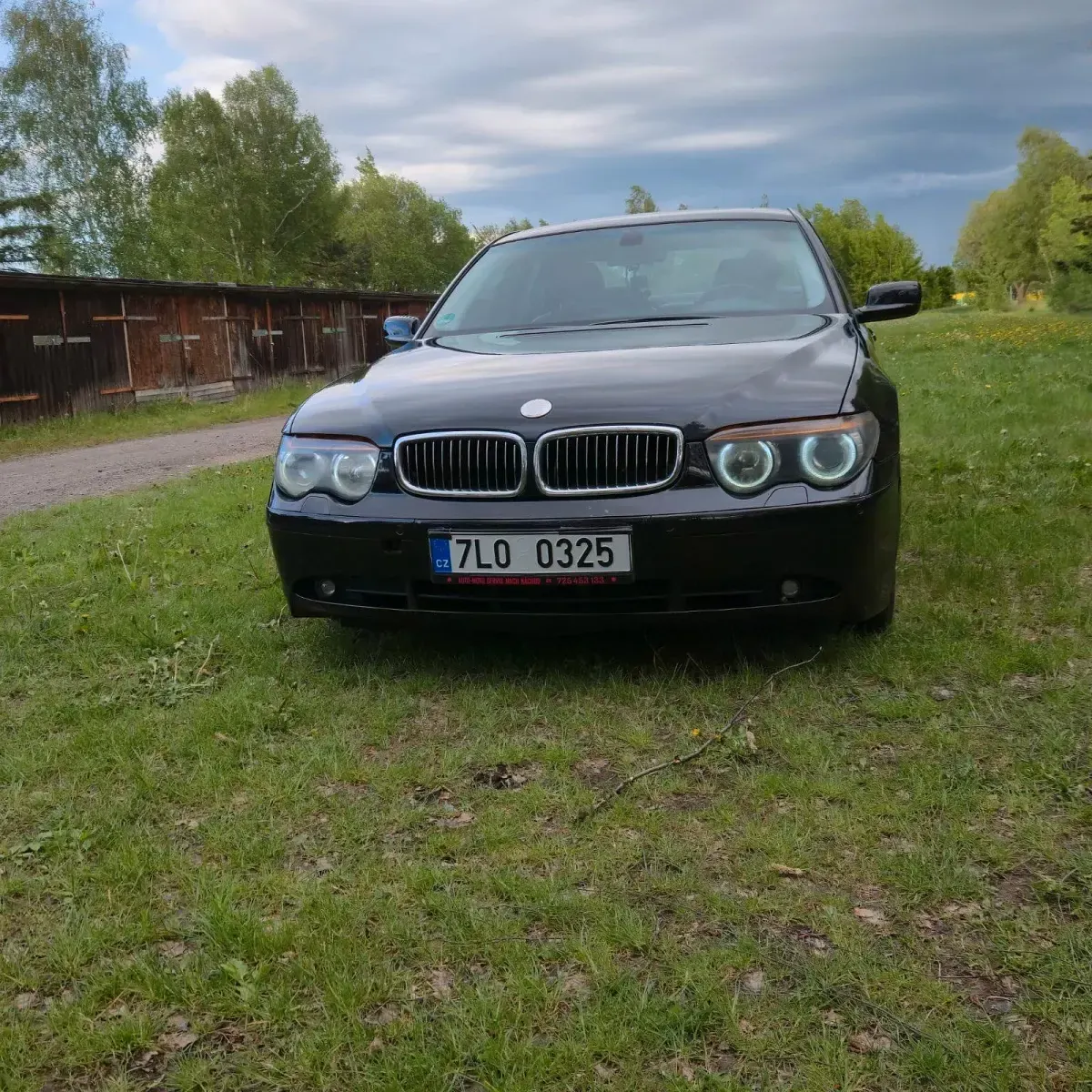 Gebraucht BMW 745 333 PS (244 kW) 2002 Schwarz Limousine