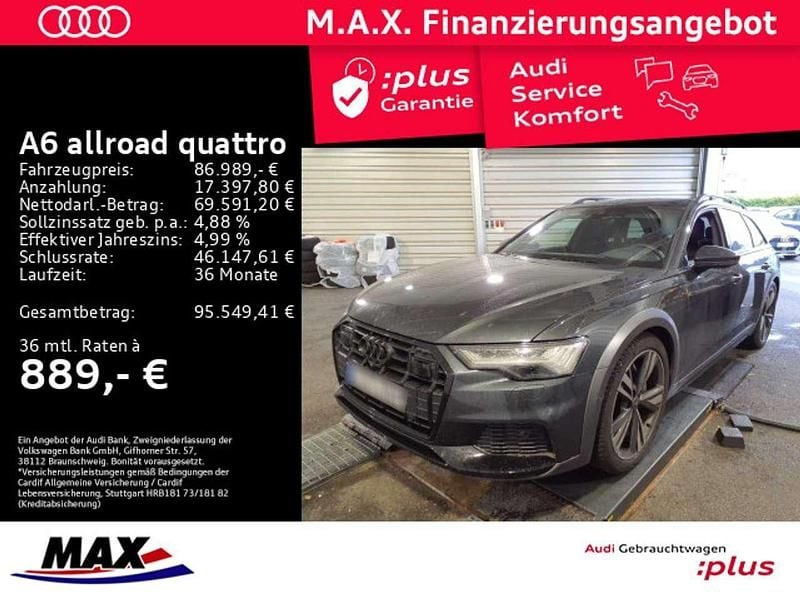 Manhattangrau metallic Gebraucht 2025 Audi A6 Allroad Ambiente Kombi | 86.989 € - Bild 1/3