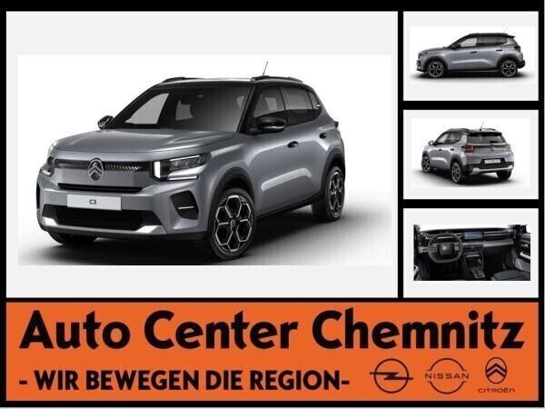 Neu Citroën C3 101 PS (74 kW) 2025 Blau (montecarlo blau) Kleinwagen