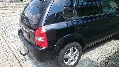 Gebraucht Hyundai Tucson 190 PS (139 kW) 2008 Schwarz metallic SUV