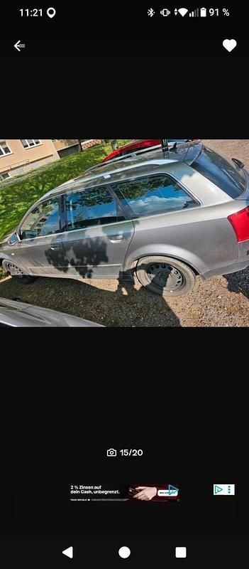 Second-hand Audi A4 150 CP (110 kW) 2005 Argintiu Break