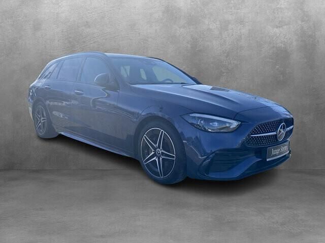 Gebraucht Mercedes C220 AMG 200 PS (147 kW) 2024 Lack sodalithblau Kombi