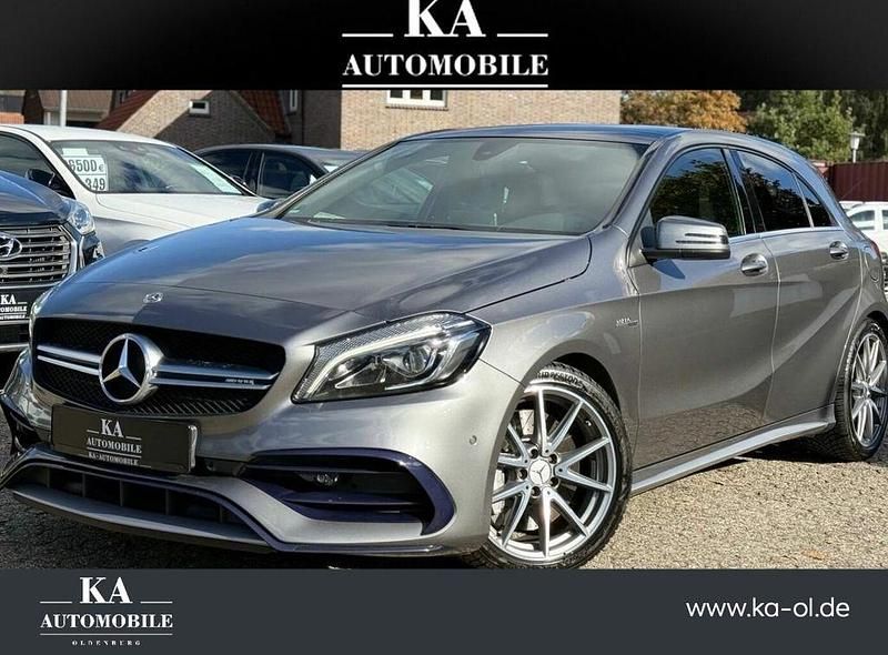 Grau Gebraucht 2017 Mercedes A45 AMG AMG Limousine | 28.999 € (Etwas zu teuer) - Bild 1/4