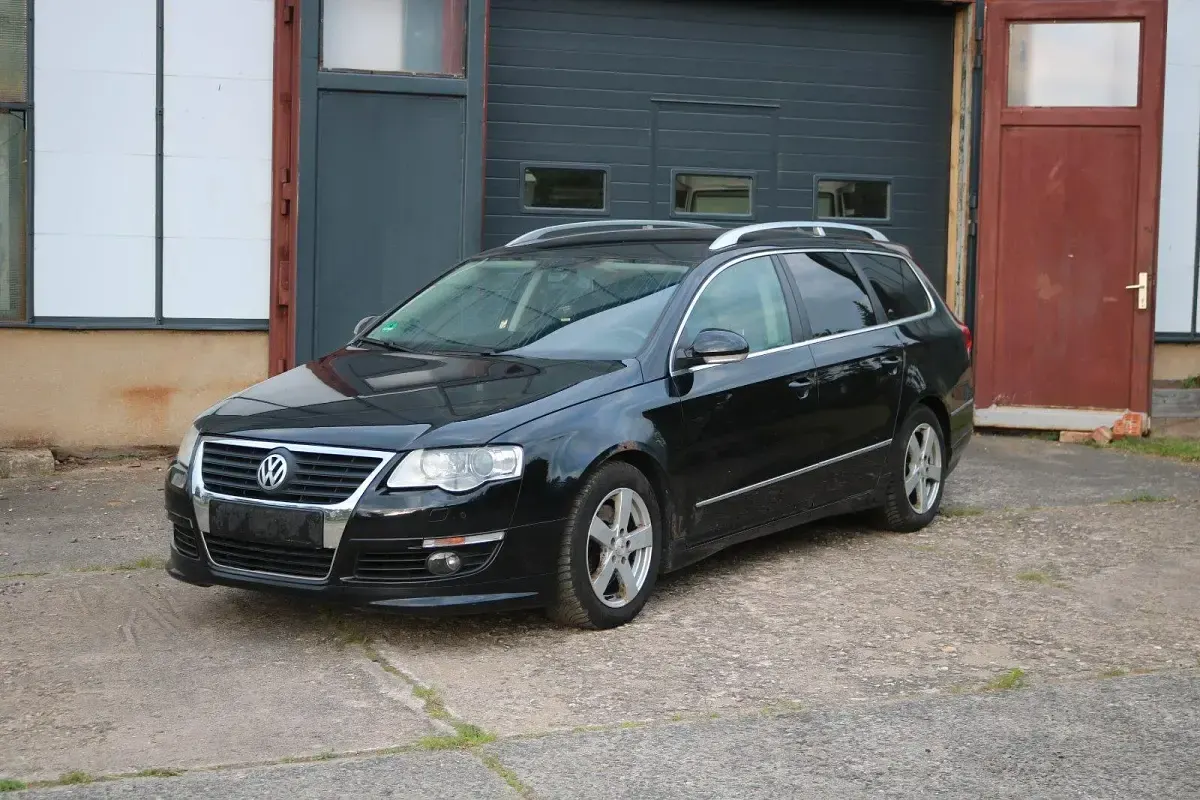 Gebraucht VW Passat 140 PS (102 kW) 2007 Schwarz Kombi