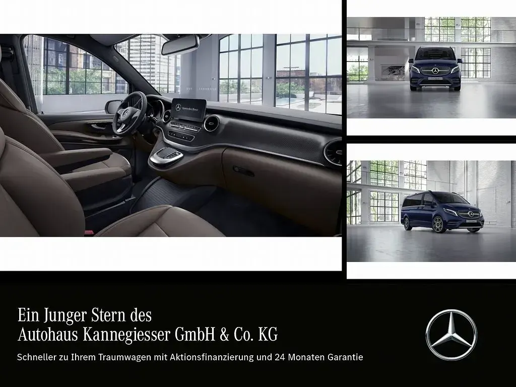 Gebraucht Mercedes V300 AMG 237 PS (174 kW) 2022 Blau Van / Kleinbus
