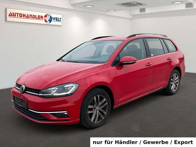 Gebraucht VW Golf VII 116 PS (85 kW) 2018 Rot Kombi