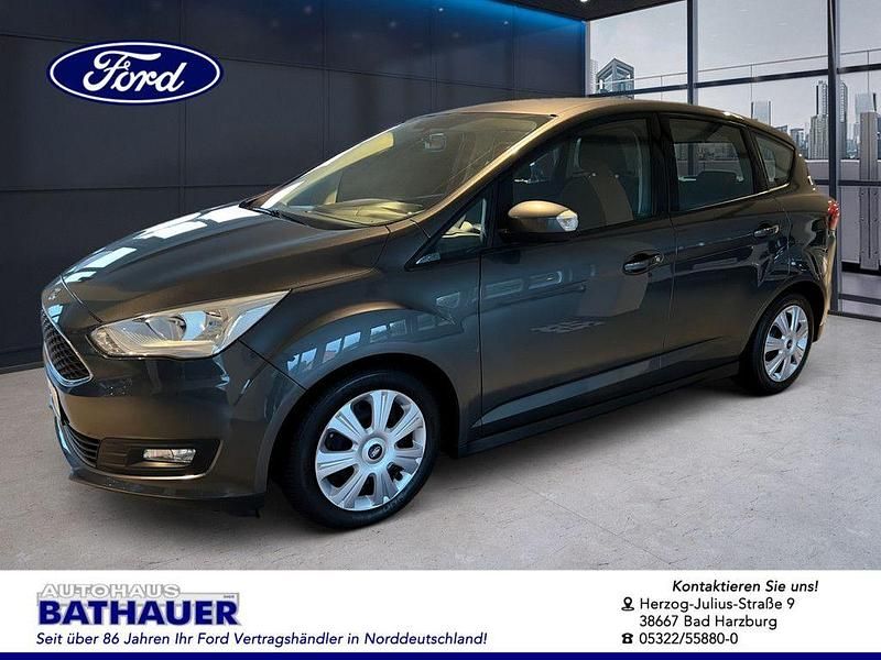 Gebraucht Ford C-MAX Trend 125 PS (91 kW) 2017 Magnetic grau Van / Kleinbus