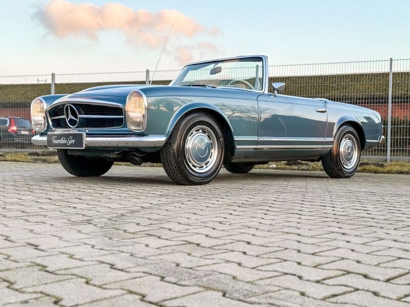 Blau Gebraucht 1970 Mercedes SL280 Cabrio | 119.999 € - Bild 1/4