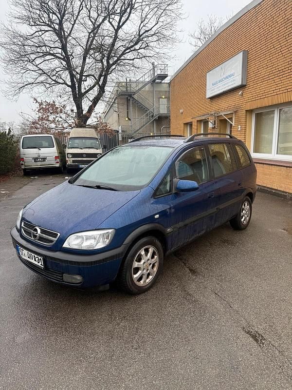Gebraucht Opel Zafira 125 PS (91 kW) 2003 Blau Van / Kleinbus