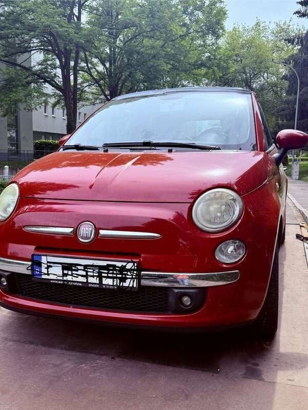 Rot Gebraucht 2009 Fiat 500C Cabrio | 2.900 € (Teuer) - Bild 1/2