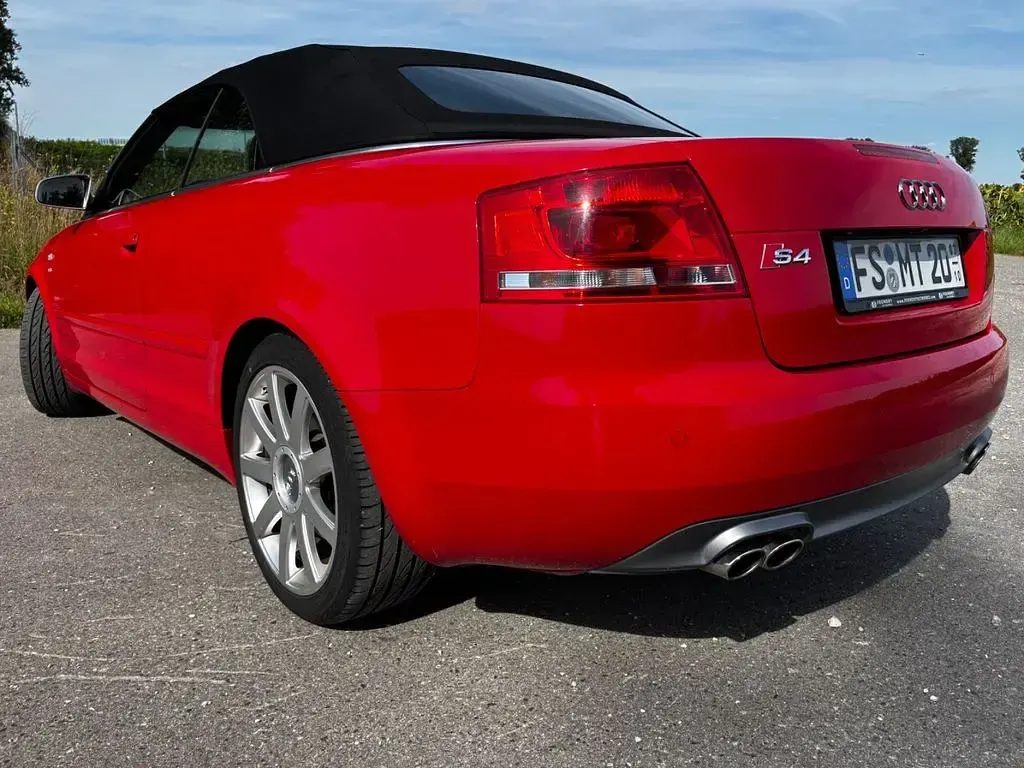 Gebraucht Audi S4 Cabriolet Sport 344 PS (253 kW) 2006 Rot Cabrio