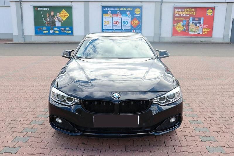 Schwarz Gebraucht 2016 BMW 420 Gran Coupé Sport Line Coupé | 19.500 € (Fairer Preis) - Bild 1/4