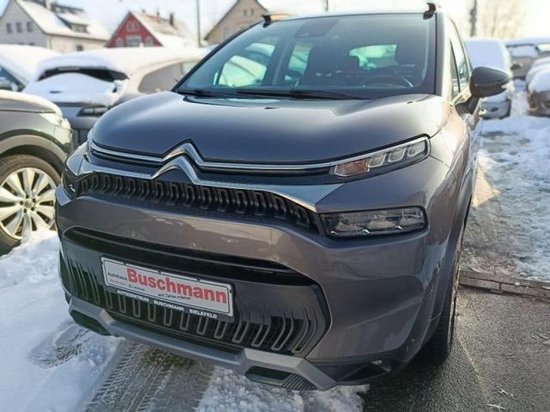 Gebraucht Citroën C3 Feel 110 PS (80 kW) 2022 Grau/typ aussenverkleidung metal (metallic) Kleinwagen