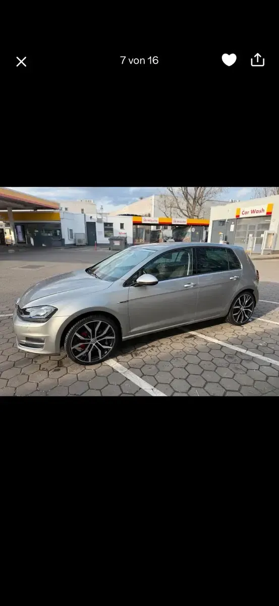 Second-hand VW Golf VII 150 CP (110 kW) 2016 Argintiu Hatchback