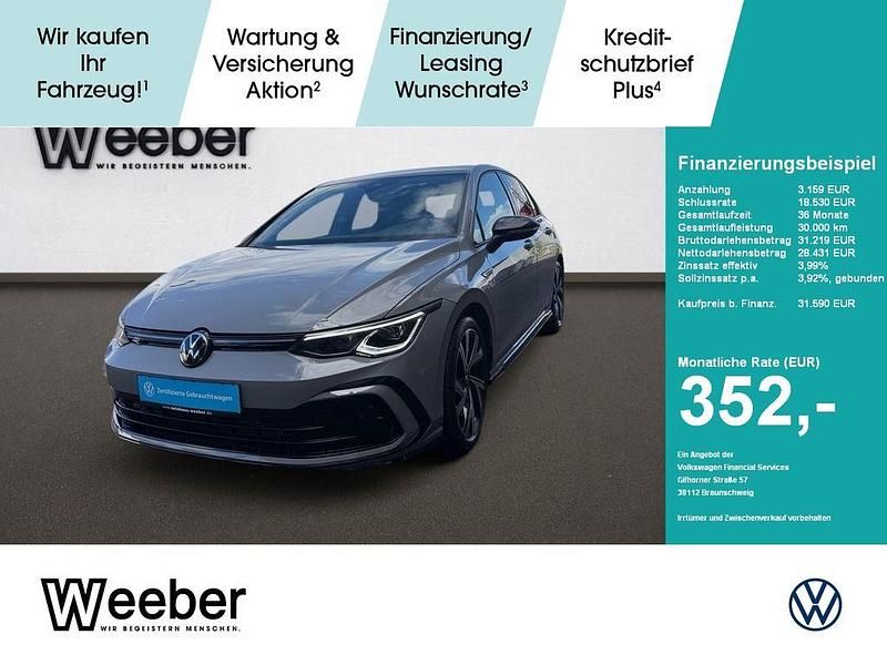 Mondsteingrau Gebraucht 2023 VW Golf VIII R-line Limousine | 31.590 € (Etwas zu teuer) - Bild 1/4
