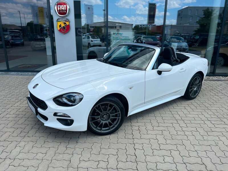 Gelato weiß Gebraucht 2018 Fiat 124 Spider Lusso Cabrio | 20.990 € (Fairer Preis) - Bild 1/4