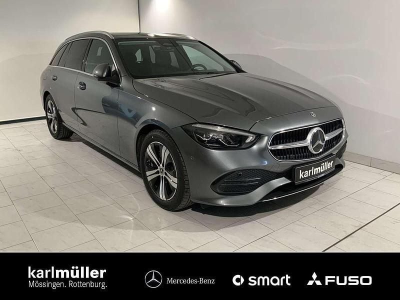 Lack selenitgrau Gebraucht 2024 Mercedes C200 Avantgarde Kombi | 34.890 € (Superpreis) - Bild 1/4