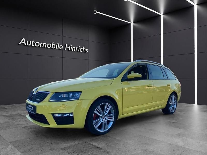 Gebraucht Skoda Octavia RS 184 PS (135 kW) 2014 Gelb Kleinwagen