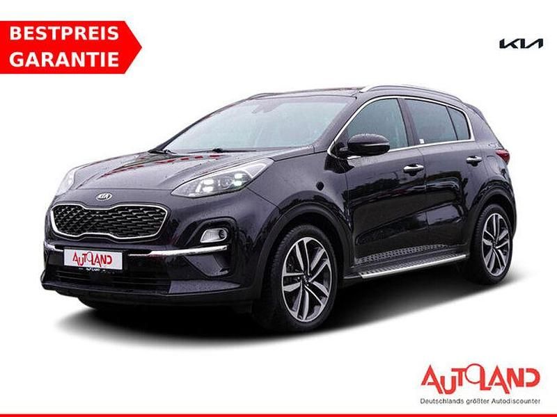 Black pearl metallic (metallic) Gebraucht 2019 Kia Sportage Spirit SUV | 21.950 € (Etwas zu teuer) - Bild 1/4
