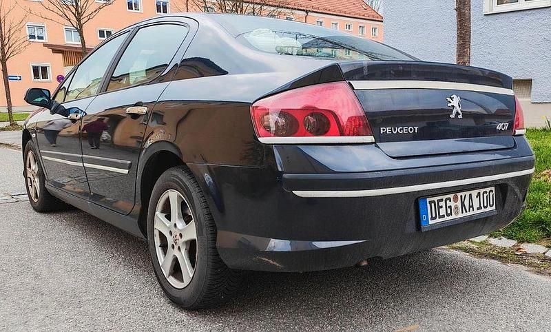 Gebraucht Peugeot 407 125 PS (91 kW) 2006 Schwarz Limousine