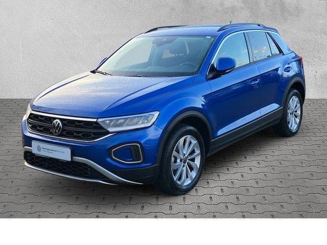 Blau Gebraucht 2024 VW T-Roc Life SUV | 22.977 € (Superpreis) - Bild 1/4