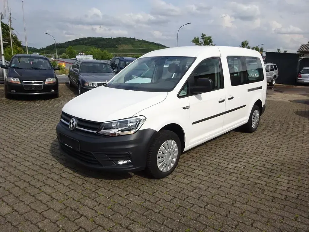 Gebraucht VW Caddy 102 PS (75 kW) 2017 Weiß Van / Kleinbus