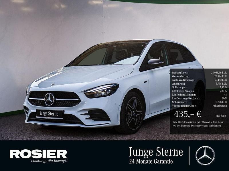 Weiß Gebraucht 2021 Mercedes B250e Edition Van / Kleinbus | 28.990 € (Etwas zu teuer) - Bild 1/2