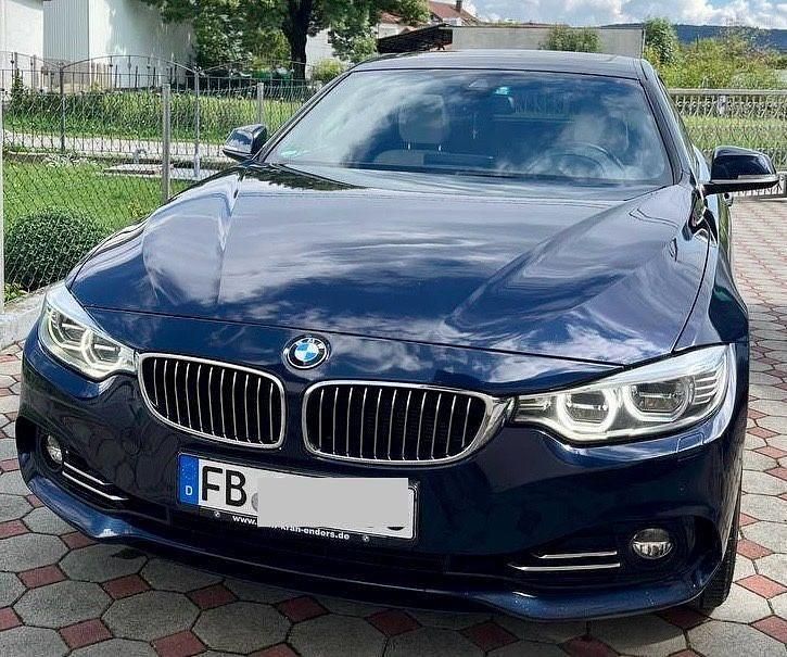 Blau Gebraucht 2014 BMW 435 Gran Coupé Luxury Line Coupé | 22.990 € (Fairer Preis) - Bild 1/4