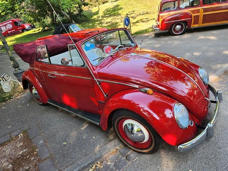 Rot Gebraucht 1964 VW Käfer Cabrio | 49.000 € - Bild 1/4
