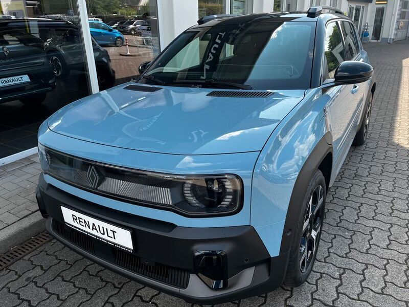 Blau Neu 2025 Renault 4 E-Tech Techno SUV | 38.050 € (Etwas zu teuer) - Bild 1/4