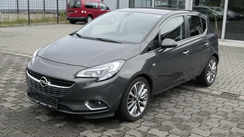 Grau Gebraucht 2015 Opel Corsa Innovation Limousine | 7.890 € (Fairer Preis) - Bild 1/4