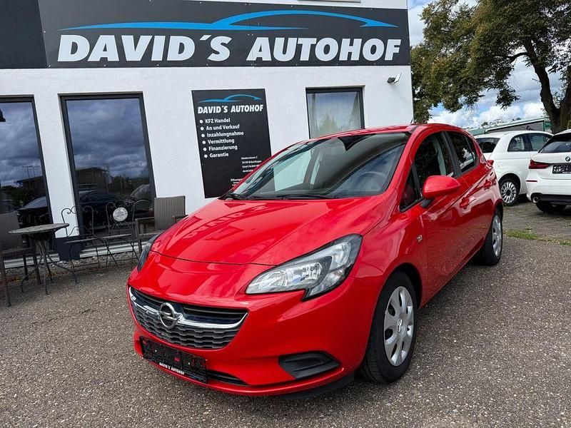 Rot Gebraucht 2015 Opel Corsa Edition Limousine | 7.700 € (Fairer Preis) - Bild 1/4