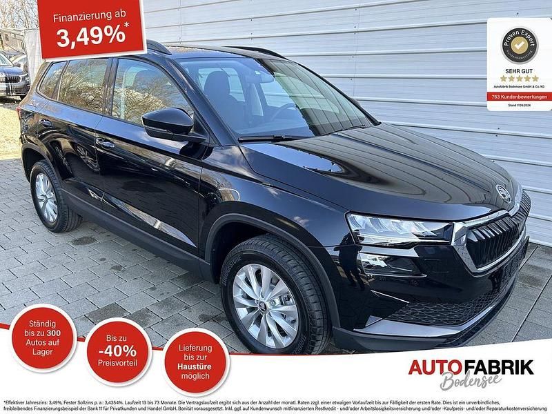 Neu Skoda Karoq Selection 150 PS (110 kW) 2025 Blackmagic perleffekt SUV
