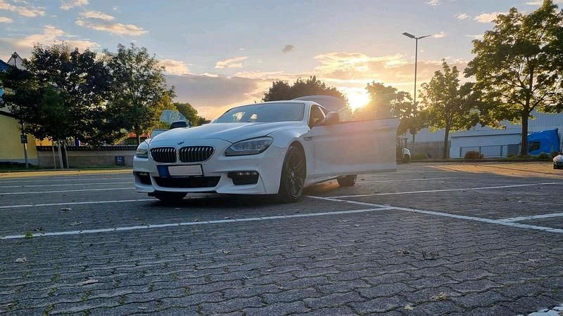 Weiß Gebraucht 2014 BMW 640 M Sport Coupé | 18.200 € (Superpreis) - Bild 1/4