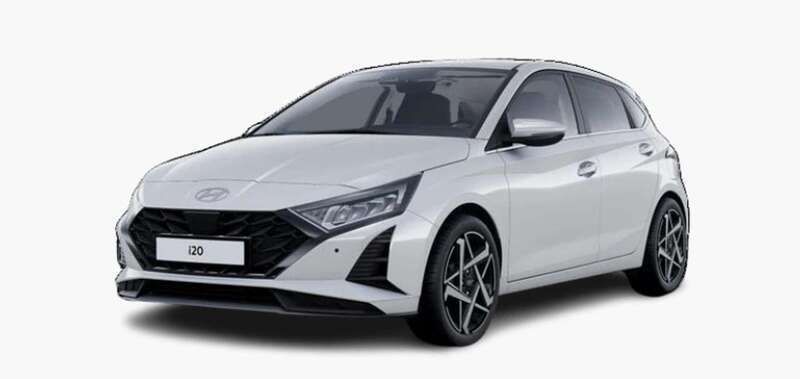 Weiß (atlas white) Neu 2024 Hyundai i20 Select Kleinwagen | 18.299 € (Superpreis) - Bild 1/1