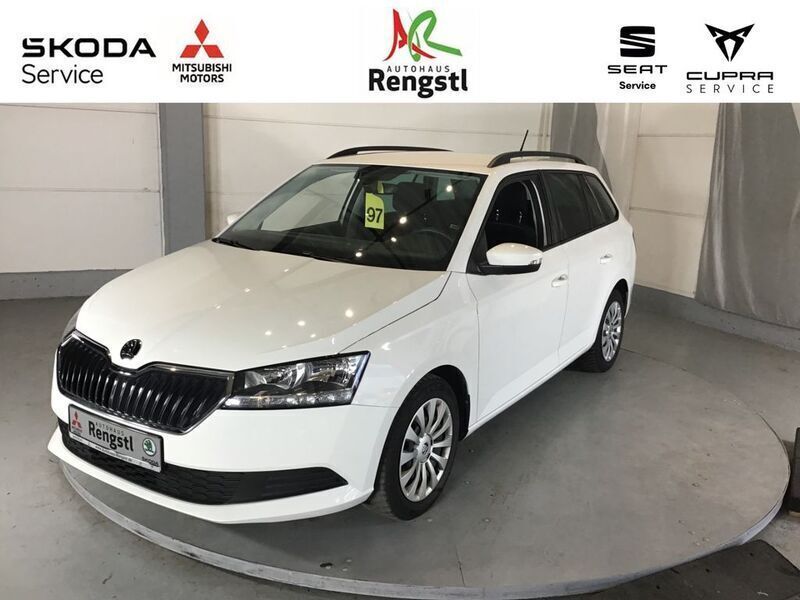 Weiß Gebraucht 2022 Skoda Fabia Ambition Kombi | 13.990 € (Guter Preis) - Bild 1/4