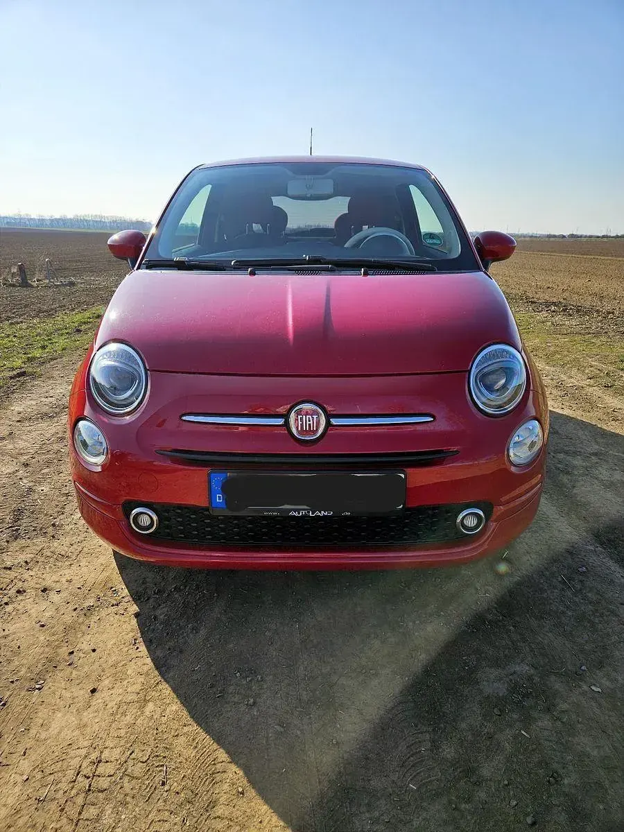 Gebraucht Fiat 500 Lounge 69 PS (50 kW) 2017 Rot Kleinwagen